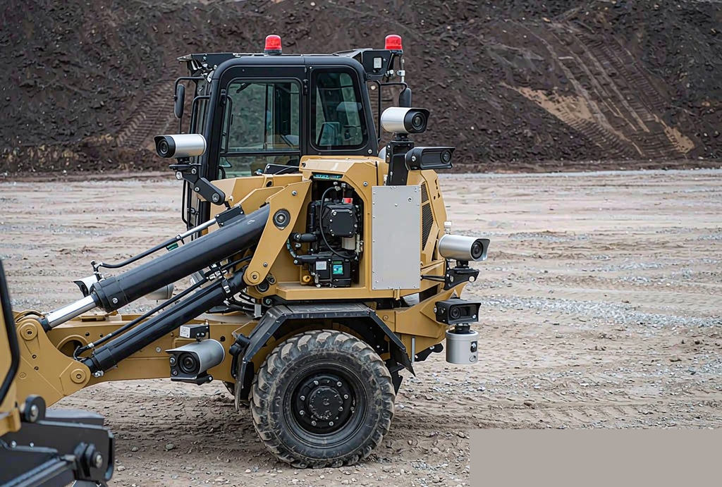 Construction machinery camera application scene